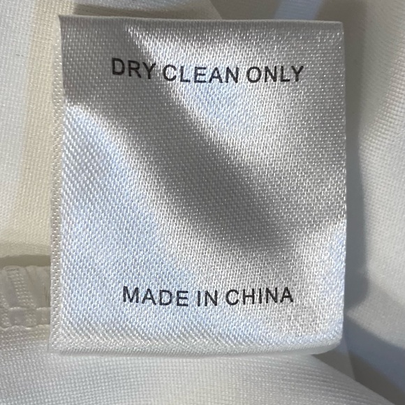 12th Tribe Size Large Madelyn White Crystal Mini Dress - Picture 13 of 13